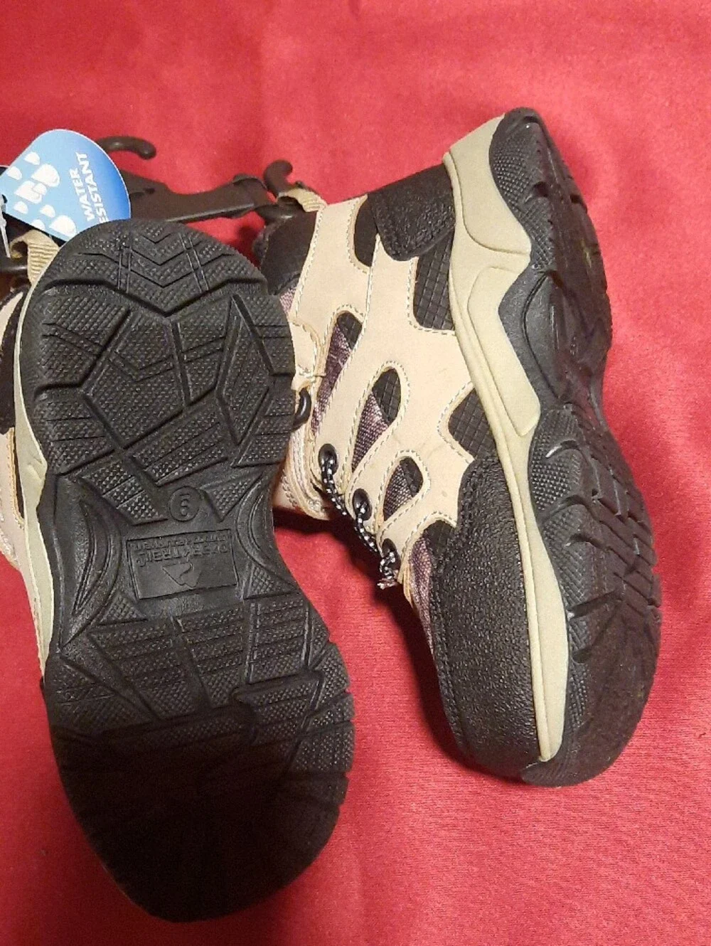 Ozark Trail Boys Camoflauge Hiker Boots